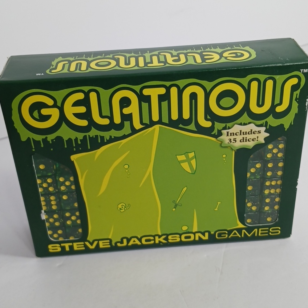 Gelatinous Dice Game Steve Jackson Games